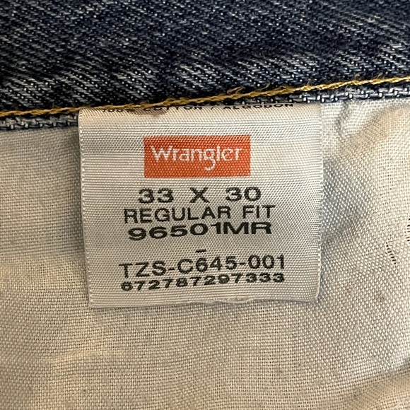 🔥Mens 33X30 Wrangler Classic Regular fit - Picture 4 of 4